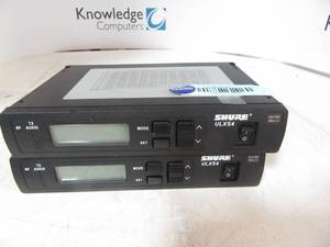 lot 42 image: Lot of 2 SHURE ULXS4 554-590 MHz-J1
