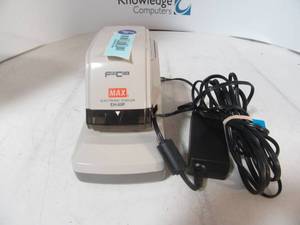 lot 49 image: FlatCluch Electric Stapler EH-50F  wpower adapater