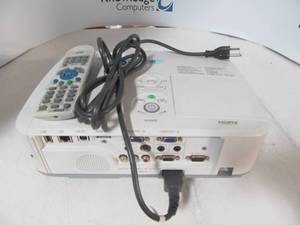 lot 78 image: NEC M300X Projector  wremote