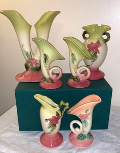 lot 24 image: Six Woodland Design Hull Pottery Pieces