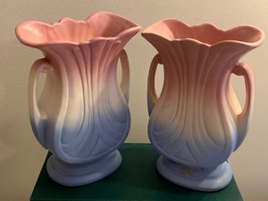 lot 67 image: Five Large Vintage Handled Vases