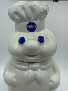 lot 120 image: 1999 Pillsbury Doughboy Giggles Cookie Jar