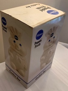 lot 123 image: New in Box Poppin Fresh Cookie Jar