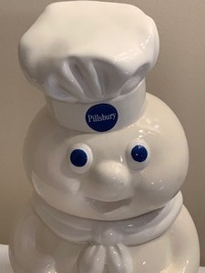 lot 134 image: Pillsbury Doughboy Cookie Jar (1988)