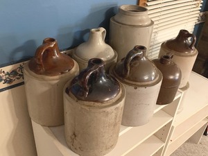 lot 158 image: Crockery Jugs