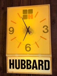 lot 164 image: Hubbard Light up Wall Clock