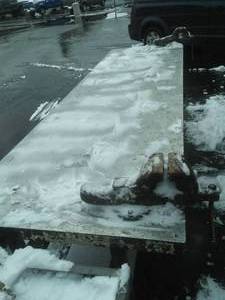 Metal Work Bench 2 vises
