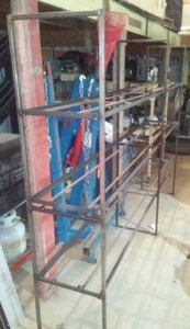 Metal Small Engine Rack. Great shelving unit