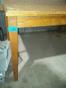 Wood Table.