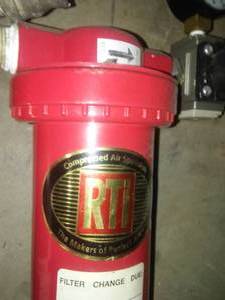RTI Stealth FilterRegulator (3) plus 1 RAPIDAIR