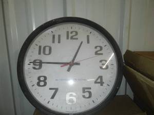 Battery Operated Clocks (3 cases) - 18 -21.