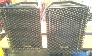 Yamaha PA Speakers (2) with mounting hardware.