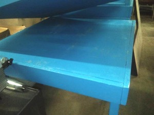 Blue Tables � wood (4)