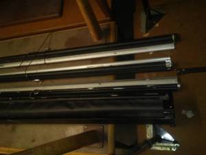 Retractable Projector Screens (4
