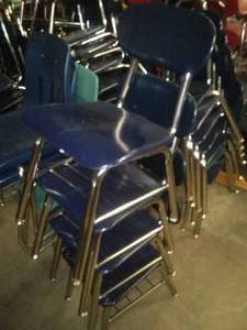 Bakelite Blue Chairs