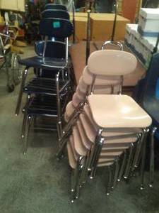 Bakelite Chairs and Table (2).
