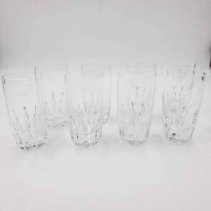 8 Lennox Firelight Crystal Hi Ball Glasses