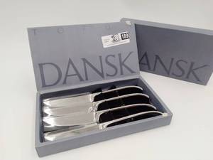 4 Dansk Torun Solid Individual Handle Knife With Box