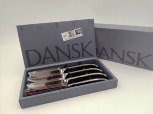 4 Dansk Torun Solid Individual Handle Knife New With Box