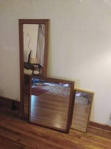 lot 55 image: Three Wall Mirrors