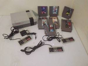 lot 62 image: Vintage Ninendo NES Console