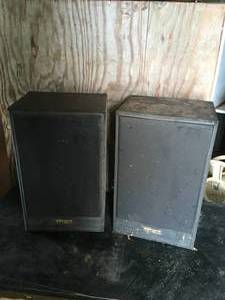 lot 147 image: Pair of Tangent Speakers by Klipsch