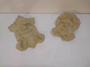 Pair of Carruth Decorative Wall Plaques