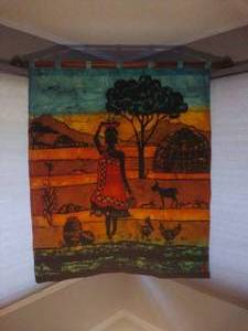 Baobab Batik Tapestry