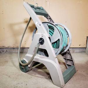 lot 011 image: Ames Reel Easy Hose and Reel Cart 2386275