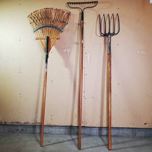 lot 017 image: Lot of 3 Rakes