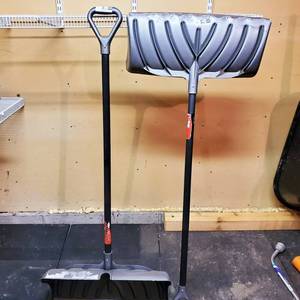lot 042 image: Two Snow Shovels