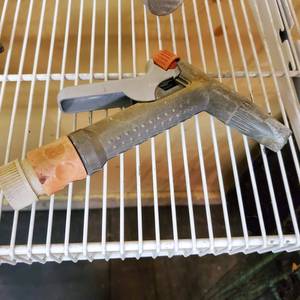 lot 067 image: Water Hose with Rain Wand and Extra Spray Nozzle