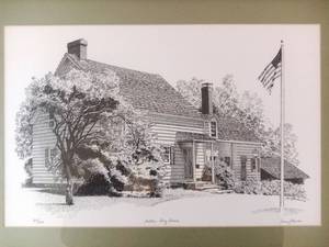 lot 091 image: Miller Cory House H. Devlin 67200, Framed Print