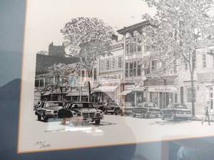 lot 097 image: Bank Corner by Harry Devlin 137200