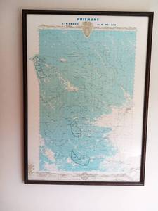 lot 101 image: Framed Philmont Map