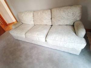lot 104 image: 87 Peacock Stone Sofa, Gabberts Design Studio & Fine Furniture