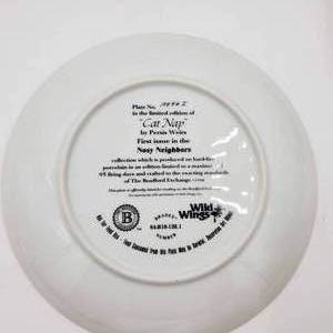 lot 147 image: Persis Weirs Cat Nap Collector Plate 8 14