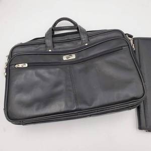 lot 183 image: Leather Computer Bag and a Business Organizer