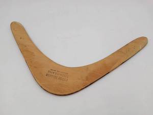 lot 206B image: 100% Vintage Australian Boomerang