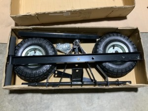 lot 33 image: SPEEDWAY 600 lb. Capacity Heavy-Duty Trailer Dolly SEE PICS NOT USED