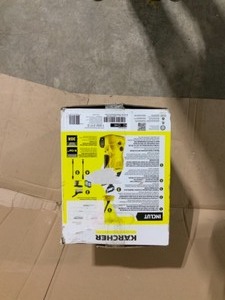 lot 61 image: Karcher K2 Plus 1600PSI 1.25 GPM Electric Pressure Washer in like new condition