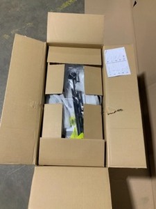 lot 73 image: HUSKY 29 in. H x 28 in. W x 12 in. D Steel Garage Wall Cabinet NOT USED SEE PICS