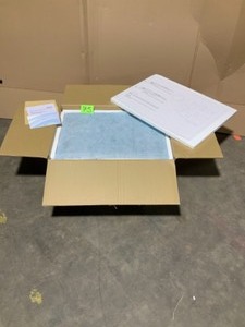 lot 75 image: LUXIER Handmade Farmhouse Apron-Front Stainless Steel 30 in. Single Bowl Kitchen Sink NOT USED SEE PICS