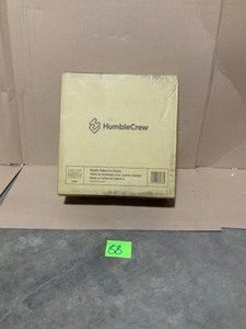 lot 88 image: HUMBLE CREW Playtime 5-Piece Primary Colors Kids Plastic Table and Chair Set NOT USED SEE PICS