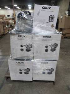 lot 306 image: WHOLESALE MIXED PALLET OF CRUX MULTI-COOKERS