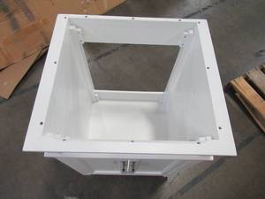 lot 310 image: Home Decorators Collection Ashburn 25 in. W x 22 in. D Vanity Cabinet in White ASWA2421-SST