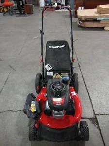 lot 6 image: Troy-bilt 21 in. 160cc GVC160 Honda Gas 3-in-1 High Rear Wheel Walk Behind Push Mower with Tri-Action Cutting System TB160