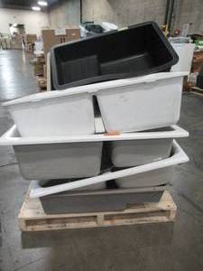 lot 316 image: WHOLESALE MIXED PALLET OF LAUNDRY AND KITCHEN SINKS