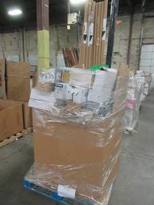 lot 100 image: WHOLESALE MIXED PALLET OF MISCELLANEOUS LIGHTING AND MORE
