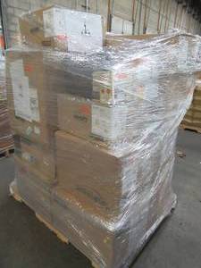 lot 104 image: WHOLESALE MIXED PALLET OF MISCELLANEOUS INDOOR LIGHTING